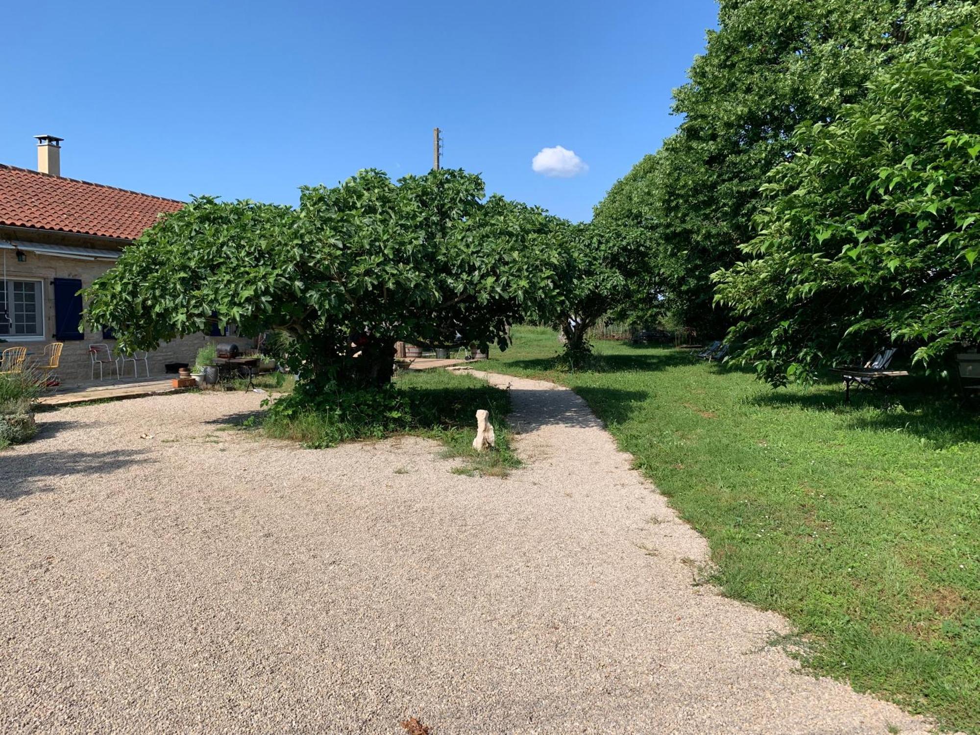 Gite La Longere Bleue Caylus Buitenkant foto